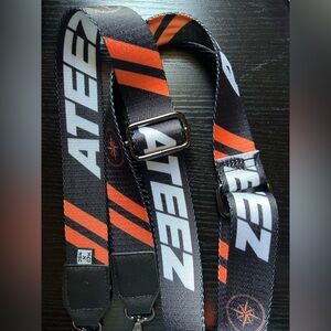 ATEEZ bag strap with bonus pins